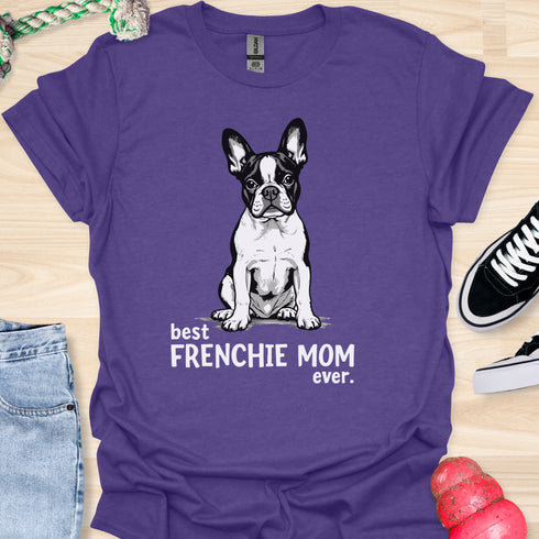Best frenchie mom ever - V10 - Bold T-Shirt